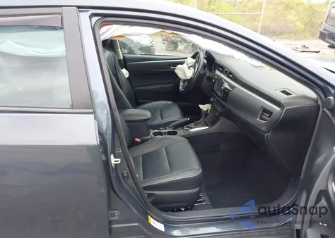 2015 Toyota Corolla Le Premium from USA, damaged, VIN 2T1BURHE7FC467951